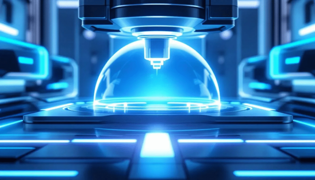 An illustration showing the effect of proper lens care on laser performance.